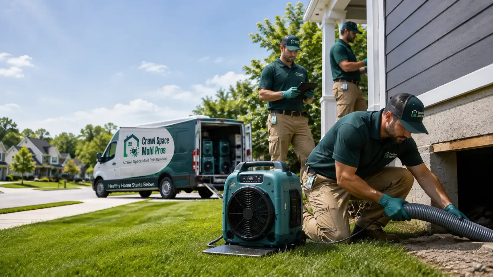 Crawl Space Mold Removal in Shawano, WI